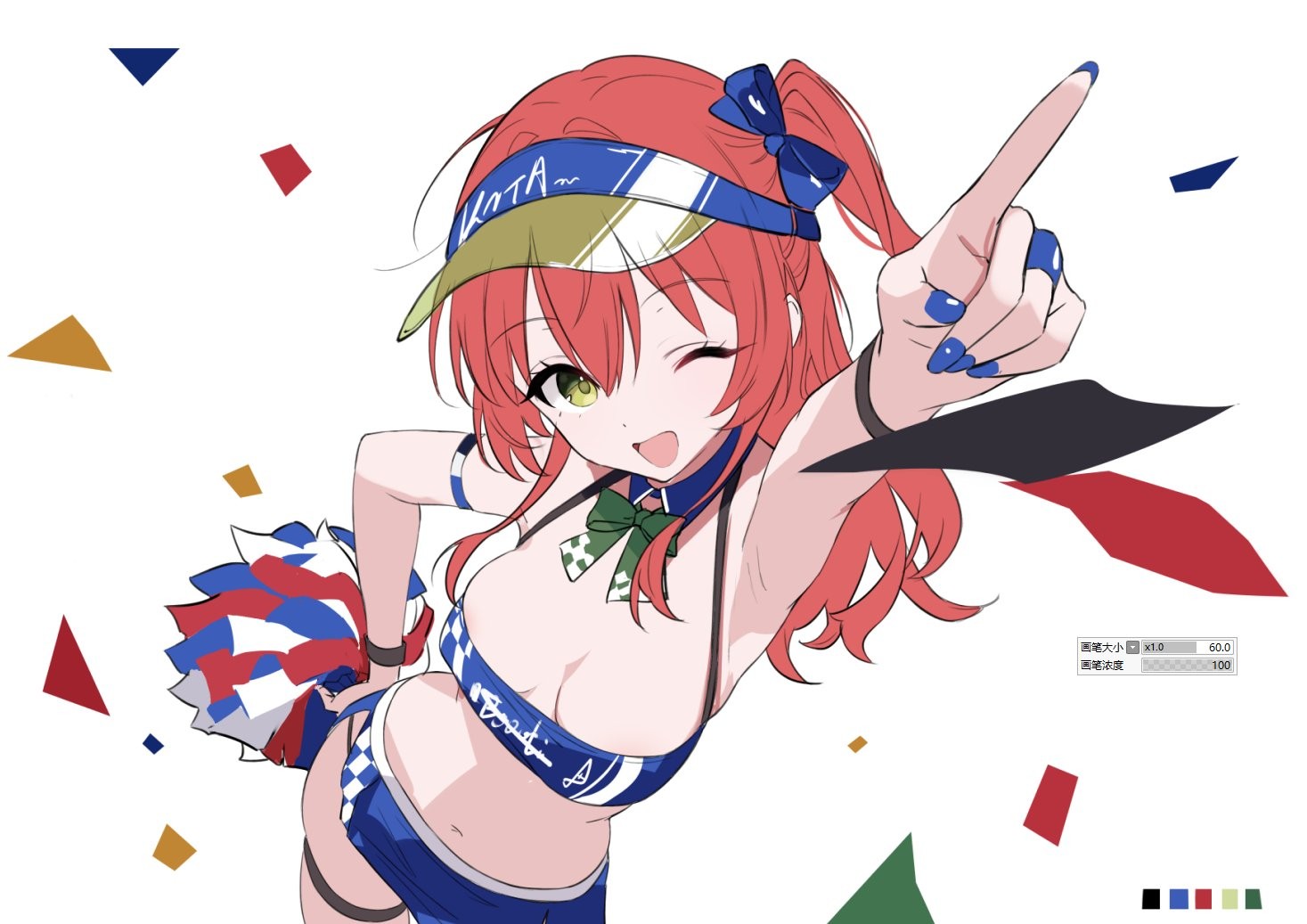 ;), 1girls, 2d, 2d (artwork), 2d artwork, alternate body type, alternate breast size, alternate breast size (larger), alternate version, alternate version at source, alternate version available, alternative breast size, alternative version, alternative version available, anime, anime character, areola slip, areolae slip, arm above head, arm up, armband, armpit, armpit crease, armpit focus, armpit peek, armpits, asian, asian female, asian girl, average breasts, background, bare armpits, bare arms, bare belly, bare chest, bare hands, bare hips, bare midriff, bare navel, bare shoulders, bare skin, bare thighs, belly, belly button, black thighband, blank background, blue bottomwear, blue fingernails, blue hair ribbon, blue hair tie, blue nail polish, blue nails, blue ribbon, blue skirt, bocchi the rock!, bottomwear, breasts, breasts apart, cleavage, cloverworks, collarbone, color, colored, colored nails, digital, digital art, digital drawing, digital drawing (artwork), digital media, digital media (artwork), drawing, exposed, exposed armpits, exposed arms, exposed belly, exposed chest, exposed hips, exposed midriff, exposed navel, exposed shoulders, exposed skin, exposed thighs, eye closed, eyebrows visible through hair, eyes, fanart, female, female focus, female only, female protagonist, fingernails, glistening boobs, glistening breasts, glistening hair, glistening skin, glossy breasts, glossy hair, green eyes, green-eyed female, hair between eyes, hair ribbon, hair tie, hairless armpits, half dressed, half naked, half nude, hand above head, hand on hip, hand on own hip, hand up, head tilt, high school student, inaccurate proportions, incorrect body type, inframammary fold, japanese, japanese female, japanese girl, kita ikuyo, lean figure, long hair, looking at viewer, main character, manga character, medium breasts, midriff, monotone background, more at source, nail polish, nails, naked, naked female, naked woman, narrow waist, navel, nude, nude female, nudity, one color background, one eye closed, one eye open, one side up, open mouth, open mouth smile, painted nails, parted lips, partially clothed, partially clothed female, partially naked, partially naked female, partially nude, partially nude female, partially undressed, plain background, portrait, posing, posing for the viewer, posing naked, posing nude, presenting armpit, protagonist, qyminusk9, red hair, red-haired female, redhead, redhead female, ribbon, school girl, semi nude, shaved armpits, shiny breasts, shiny hair, shiny skin, shoulders, sidelocks, skindentation, skirt, slender body, slender waist, slim female, slim waist, smile, smiley face, smiling, smiling at viewer, solid color background, solo, standing, teen girl, teenage girl, teenager, thighband, thighstrap, tilted head, tongue, touching hip, upper body, white background, wide hips, wink, winking, winking at viewer, winking eye, young female, young woman