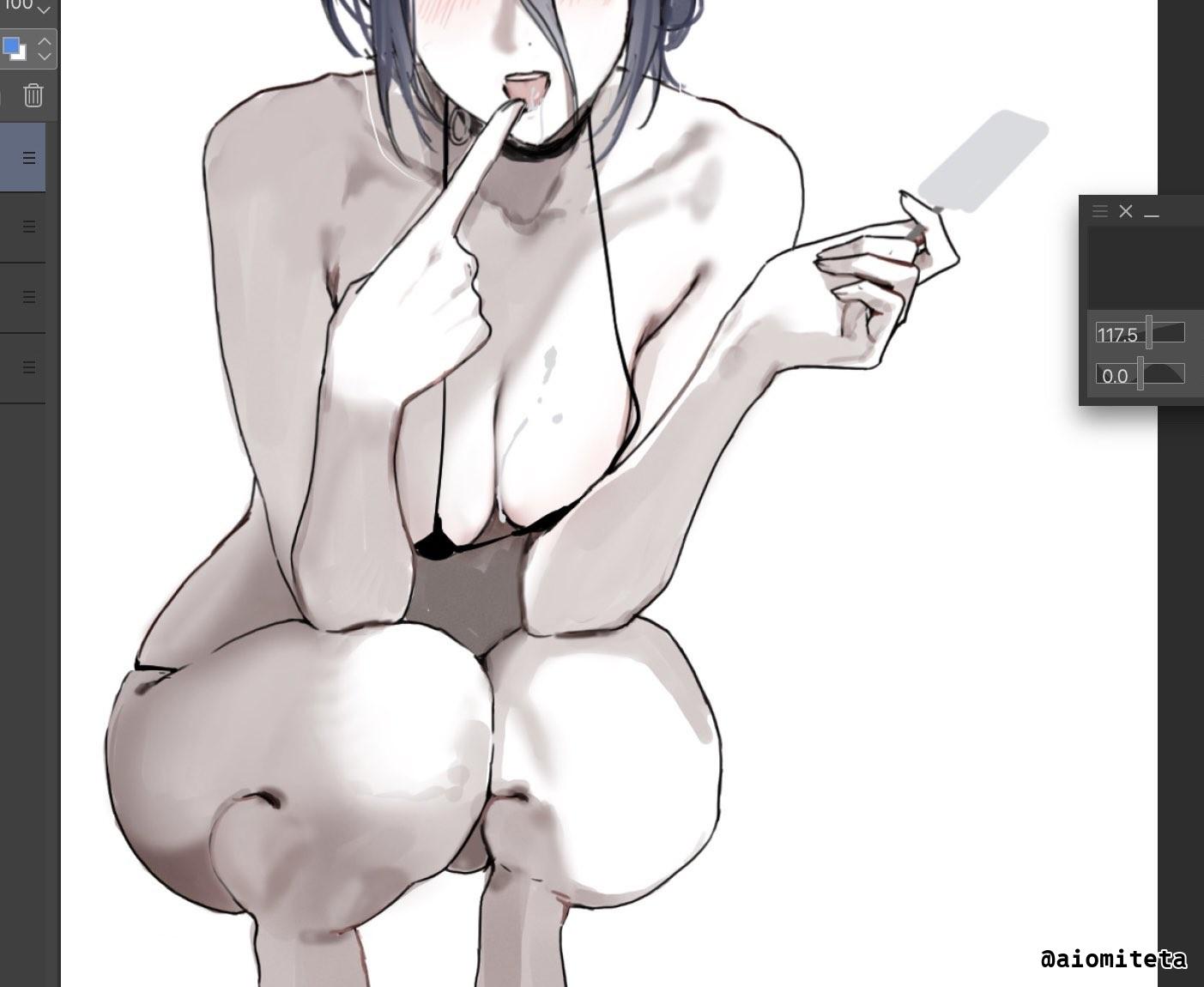 1girls, 2d, 2d (artwork), 2d artwork, almost naked, almost nude, anime, anime character, artist name, background, bare arms, bare belly, bare calves, bare chest, bare hands, bare hips, bare knees, bare legs, bare midriff, bare navel, bare shoulders, bare skin, bare thighs, barefoot, belly, bikini, bikini bottom, bikini only, bikini top, black bikini, black bikini bottom, black bikini top, black choker, black hair, black micro bikini, black swimsuit, black swimwear, black-haired female, blank background, breast squeeze, breasts, calves, chainsaw man, choker, cleavage, collarbone, color, colored, crouching, digital, digital art, digital drawing, digital drawing (artwork), digital media, digital media (artwork), drawing, elbows, european, european female, european girl, exposed, exposed arms, exposed belly, exposed chest, exposed hips, exposed legs, exposed midriff, exposed navel, exposed shoulders, exposed skin, exposed thighs, fanart, female, female focus, female only, fingernails, fingers, green eyes, green-eyed female, groin, hair between eyes, halterneck, hips, knees, landscape, lean figure, legs, legs folded, light body, light breasts, light face, light legs, light skin, light skin female, light skinned, light skinned female, light-skinned, light-skinned female, manga character, mappa, medium breasts, micro bikini, monotone background, mostly nude, naked, naked female, naked woman, narrow waist, nearly nude, no shoes, nude, nude female, nudity, one color background, open mouth, pale, pale body, pale face, pale female, pale lips, pale skin, pale skinned female, pale-skinned female, parted lips, plain background, posing, posing for the viewer, posing naked, posing nude, practically nude, pushing breasts together, reze (chainsaw man), rubbing breasts, russian, russian female, russian girl, shonen jump, shoulders, shueisha, skimpy bikini, slender body, slender waist, slim female, slim waist, small bikini, solid color background, solo, squat, squatting, squatting female, squatting pose, squeezing breast, squeezing breasts, squeezing breasts together, squeezing own breasts, string bikini, swimsuit, swimwear, thighs, thong bikini, tongue, tongue out, upper teeth, weekly shonen jump, white background, white body, white boobs, white breasts, white face, white female, white legs, white lips, white skinned female, white-skin, white-skinned female, wide hips