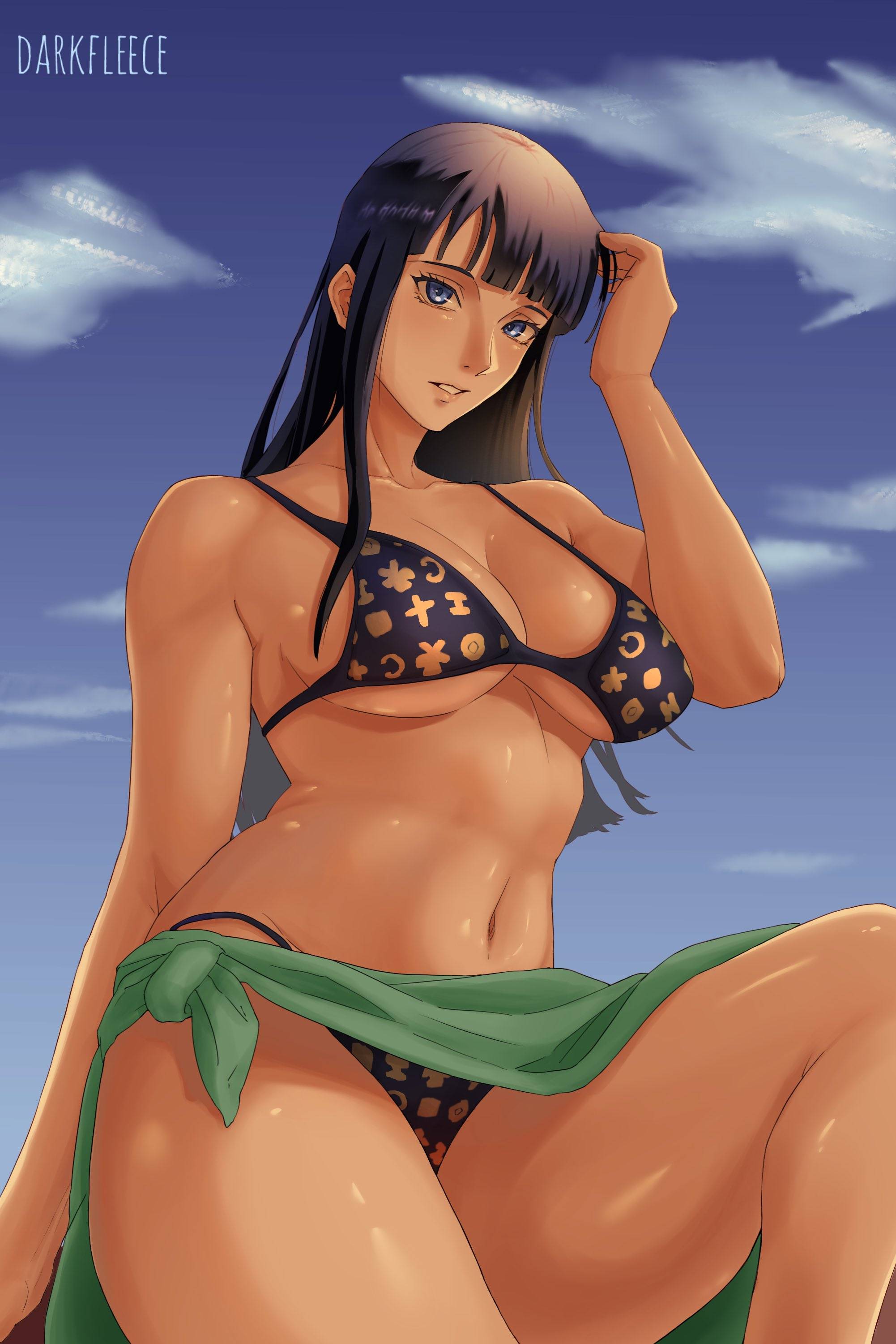 1girls, 2d, 2d (artwork), 2d artwork, adult, adult female, almost naked, almost nude, alternate version, alternate version at source, alternate version available, alternative version, alternative version available, anime, anime character, baddie, bare arms, bare belly, bare chest, bare hands, bare hips, bare legs, bare midriff, bare navel, bare shoulders, bare skin, bare thighs, belly, belly button, below view, bewitching thighs, big boobs, big breasts, bikini, bikini bottom, bikini only, bikini top, black bikini, black bikini bottom, black bikini top, black swimsuit, black swimwear, blue eyes, blue sky, blue sky background, blue-eyed female, breasts, brown belly, brown body, brown boobs, brown breasts, brown face, brown female, brown legs, brown lips, brown skin, brown skinned female, brown-skinned female, busty, busty female, busty girl, child bearing hips, cleavage, clouds, collarbone, color, colored, curvaceous, curvaceous body, curvaceous female, curvaceous figure, curvaceous hips, curvy, curvy body, curvy female, curvy figure, curvy hips, darkfleece, day, daylight, daytime, digital, digital art, digital drawing, digital drawing (artwork), digital media, digital media (artwork), down angle, drawing, elbows, exposed, exposed arms, exposed belly, exposed chest, exposed hips, exposed legs, exposed midriff, exposed navel, exposed shoulders, exposed skin, exposed thighs, eyes, fanart, female, female focus, female human, female only, fertile, fertile hips, fingers, fit female, from below, from below view, from front, front view, glistening belly, glistening boobs, glistening breasts, glistening legs, glistening shoulders, glistening skin, glistening thighs, glossy breasts, groin, halterneck, hips, hourglass figure, human, human female, human only, inframammary fold, inguinal crease, inguinal ligament, knee up, knees, large boobs, large breasts, lascivious, lean figure, leg out of frame, legs out of frame, linea alba, long hair, looking at viewer, looking down, looking down at viewer, low angle, low angle view, low-angle shot, low-angle view, manga character, mature, mature female, mature woman, midriff, more at source, mostly nude, naked, naked female, naked woman, narrow waist, navel, nearly nude, nico robin, nude, nude female, nudity, one piece, outdoor, outdoor background, outdoor nudity, outdoors, outside, outside nudity, portrait, posing, posing for the viewer, posing naked, posing nude, practically nude, pre-timeskip, shiny belly, shiny breasts, shiny legs, shiny shoulders, shiny skin, shiny thighs, shonen jump, shoulders, shueisha, sitting, sky, sky background, slender body, slender waist, slim female, slim waist, solo, stomach, string bikini, sun, sunlight, sunny, swimsuit, swimwear, thick thighs, thighs, toei animation, toned, toned belly, toned body, toned female, top view, under view, underboob, upper body, voluptuous, voluptuous body, voluptuous female, voluptuous figure, voluptuous woman, weekly shonen jump, wide hips, woman