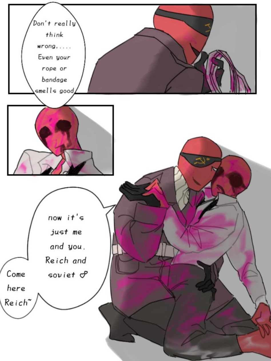 countryhumans dead_body gay jail necrophilia soviet_union_(countryhumans) third_reich_(countryhumans) torture