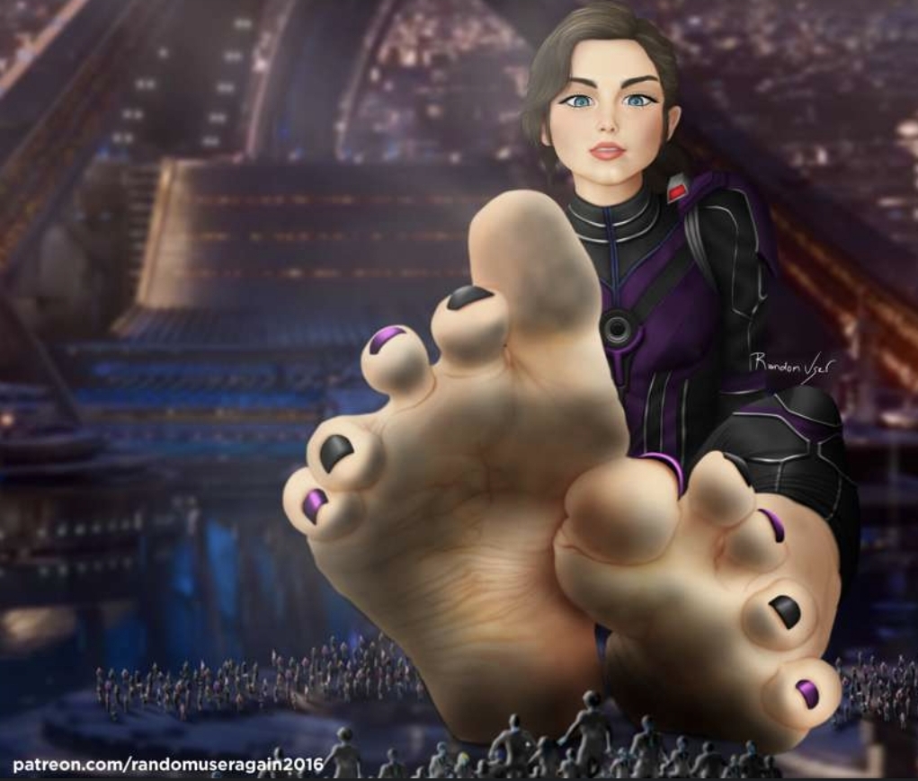 1girls 2024 2d 2d_(artwork) ant-man ant-man_(series) ant-man_and_the_wasp ant-man_and_the_wasp:_quantumania ant_man_(movie) cassie_lang dirty_feet enormous_size feet foot_fetish foot_focus giantess macro marvel marvel_cinematic_universe marvel_comics micro painted_toenails randomuseragain2016 size_difference tagme