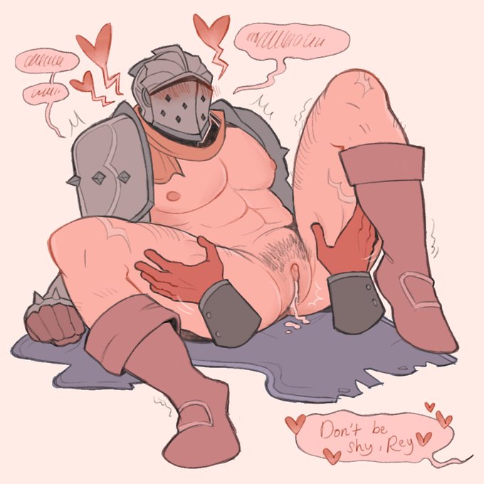 2boys after_sex after_vaginal armor boots cape crusader_(darkest_dungeon) cum cum_drip cum_in_pussy cuntboy darkest_dungeon floating_hands gay heart hearts_around_head helmet highwayman_(darkest_dungeon) knight legs_apart legs_held_open legs_spread male/male mask masked masked_male muscular muscular_male on_ground quiver quivering scarf shoulder_armor speech_bubble submissive submissive_male unwise_boop