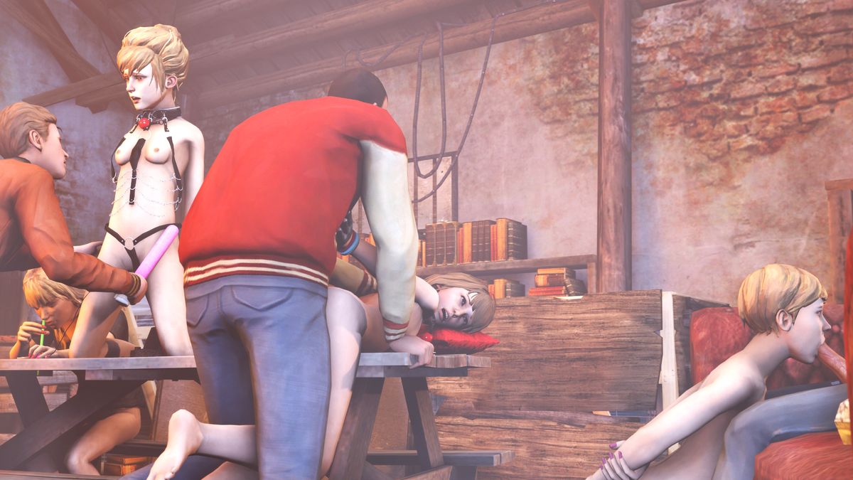 3d, ambiguous penetration, anal, arms behind back, blonde hair, bondage, breasts, brown hair, brunette, doggy style, dominant, dominant male, domination, drugs, fellatio, female, femsub, group, group sex, human, human female, human male, human only, kate marsh, kneeling, ledani, lenaid, life is strange, light skin, light-skinned female, light-skinned male, male, male penetrating, male penetrating female, maledom, max caulfield, nail polish, nathan prescott, nipples, no hand blowjob, nude, nude female, oral, orgy, picnic table, sex, short hair, small breasts, straight, submissive, submissive female, taylor christensen, teenage female, teenage girl, teenager, victoria chase, warren graham, young, young female, young male