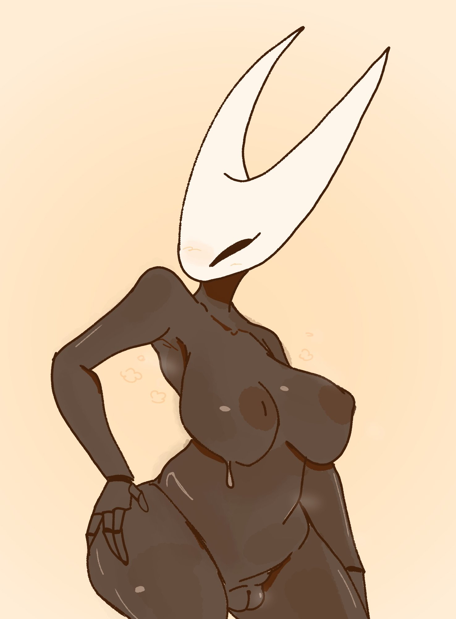 1girls, big breasts, breasts, completely nude, errorplush, female, female only, hollow knight, hornet (hollow knight), naked, naked female, nude, nude female, pussy, solo, solo female