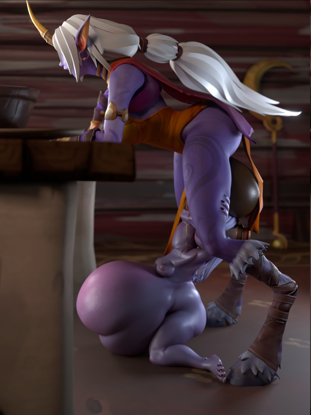 1futa cumflation explicitsquared feet fellatio female futa_on_female goblin_female horsecock horsecock_futanari impregnation inflation inflation league_of_legend shortstack soraka tristana yordle