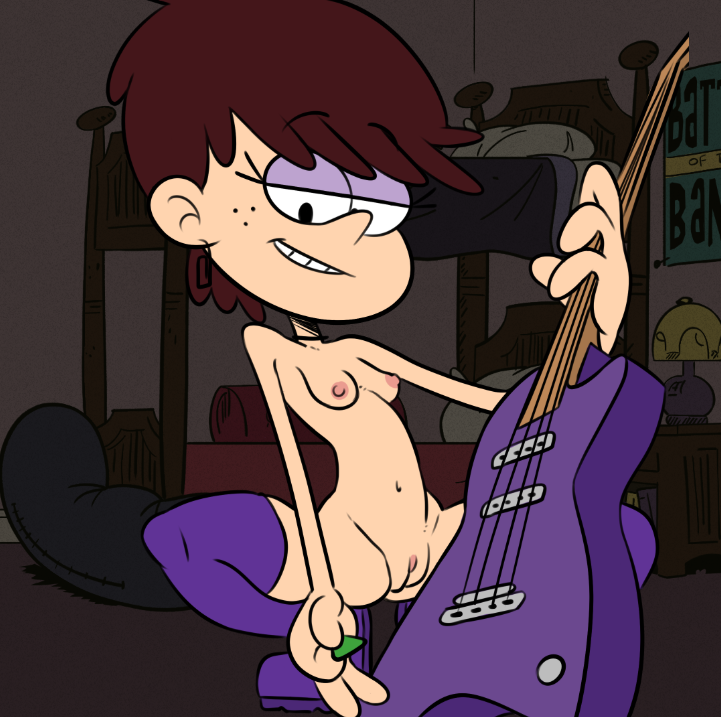 game_screenshot guitar luna_loud nickelodeon nude the_loud_house