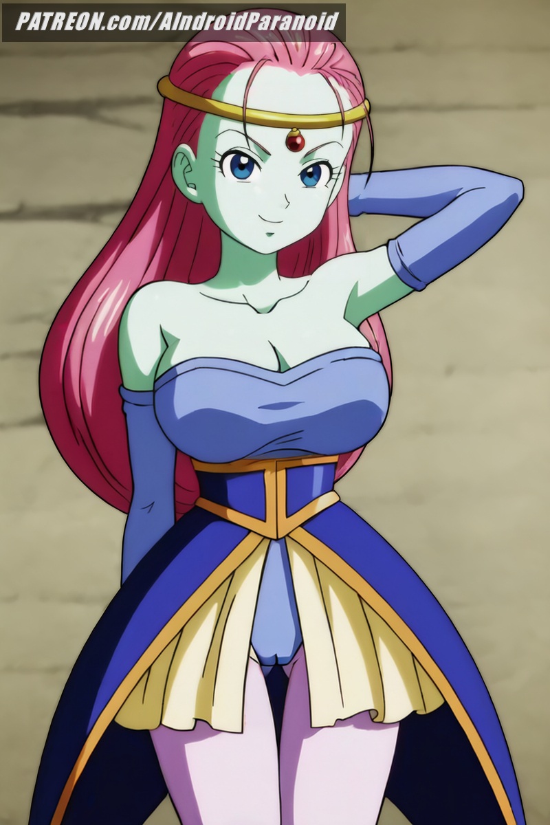 ai_generated aindroidparanoid ass big_ass big_breasts big_butt busty caway cleavage curvy cute dragon_ball dragon_ball_super fat_ass female female_only hips huge_ass huge_breasts large_ass large_breasts legs long_hair narrow_waist outdoors pink_hair slim_waist stable_diffusion thick_ass thick_thighs voluptuous waist wide_hips