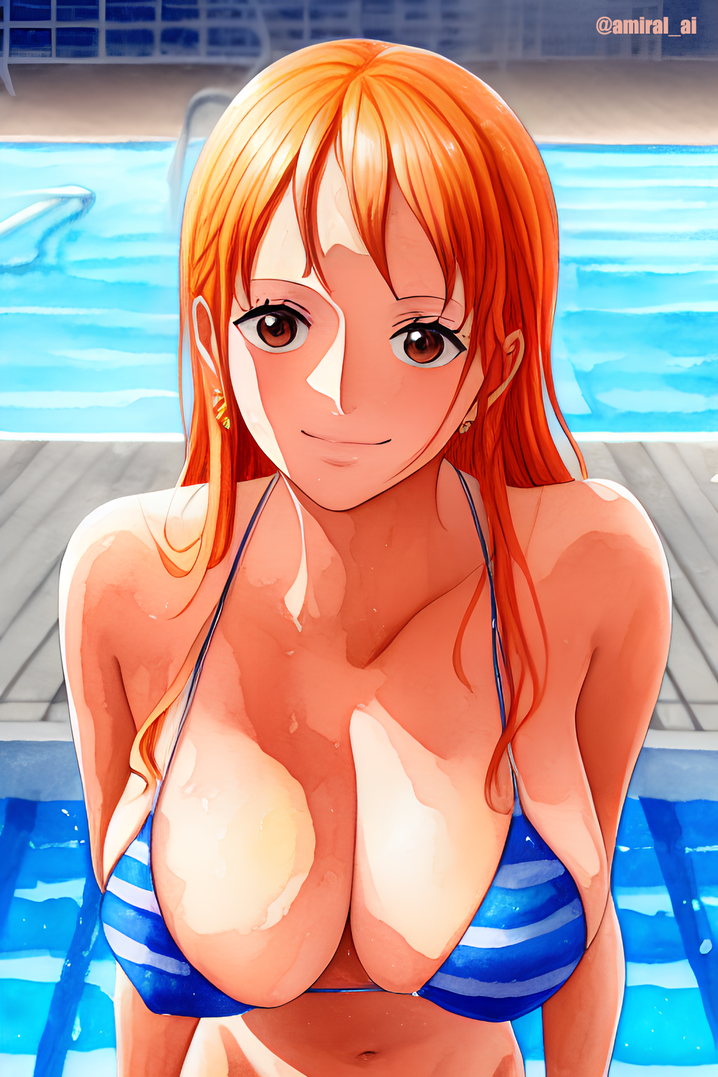 ai_generated amiral_ai female female_only nami_(one_piece) one_piece