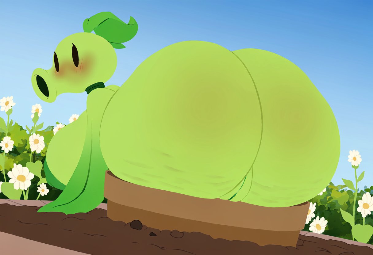 Peashooter (Pvz) Rule 34 Image