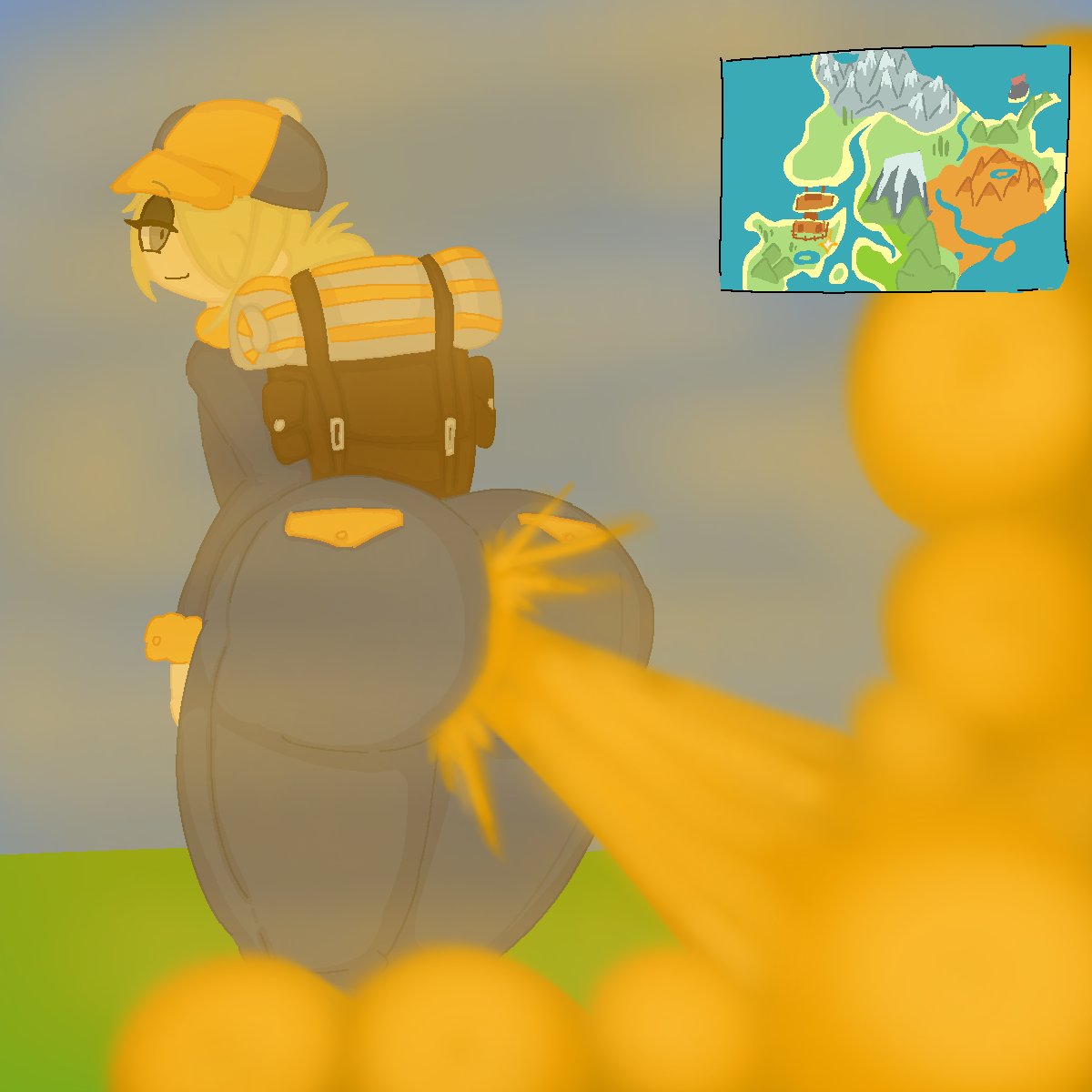 Big Ass (Male) Rule 34 Image