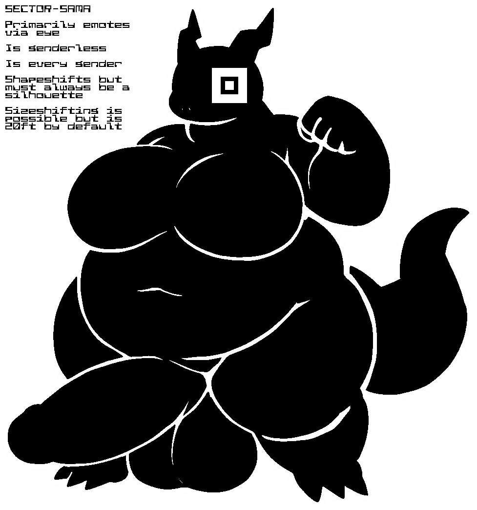 1futa anthro balls bbw breasts breasts_bigger_than_head deadsector fat futanari intersex obese original overweight overweight_intersex penis self_upload shadow_creature solo solo_focus transparent_background