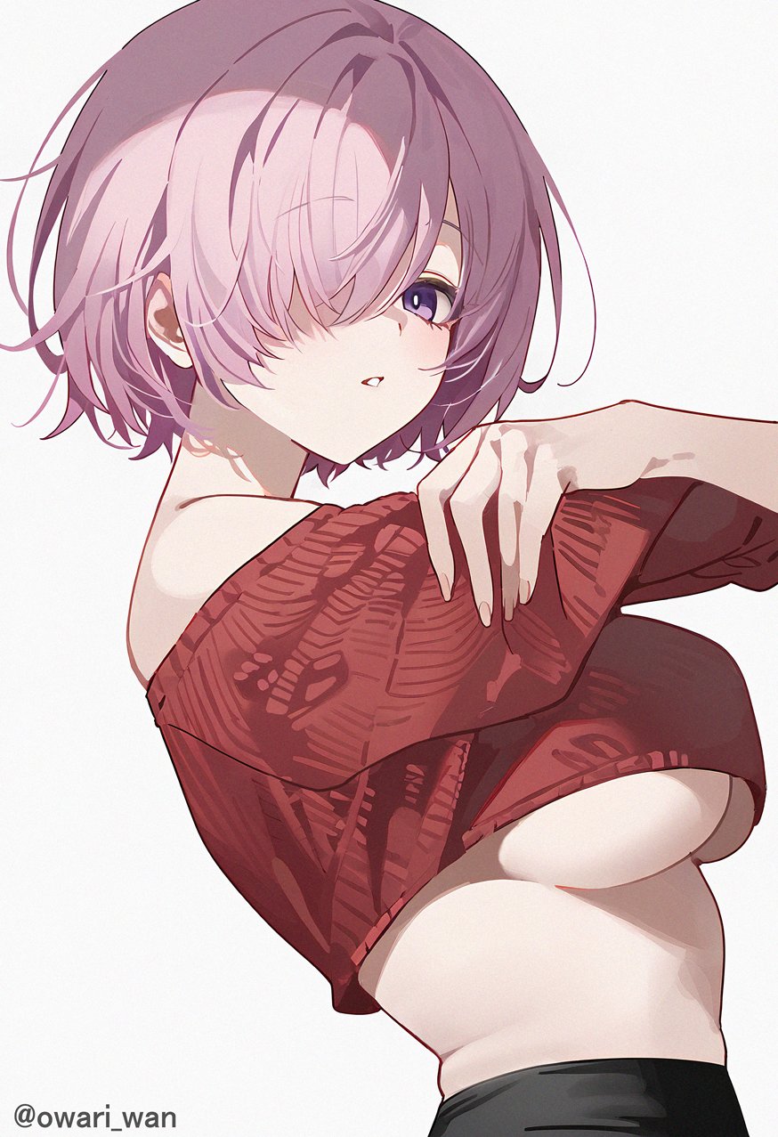 1girls absurd_res absurdres adult adult_female areola_bulge breasts busty busty_female busty_girl dot_nose exposing exposing_breasts exposing_chest exposing_self eyebrows_visible_through_hair fair_skin fate/grand_order fate_(series) female female_focus female_only fingernails fingers hair_between_eyes hair_over_one_eye high_resolution highres large_breasts lean_body lean_figure light-skined_female light-skinned light-skinned_female light_skin light_skin_female light_skinned light_skinned_female looking_at_viewer mash_kyrielight mature mature_female medium_hair midriff narrow_waist nipple_bulge owari_wan pale pale-skinned_female pale_skin pale_skinned_female parted_bangs parted_lips pink_eyebrows pink_hair pink_hair_female purple_eyes purple_eyes_female short_hair shoulders simple_background slender_body slender_waist slim_girl slim_waist smooth_skin solo standing thin_waist underboob undressing undressing_self upper_body violet_eyes white-skinned_female white_background white_pupils white_skin white_skinned_female