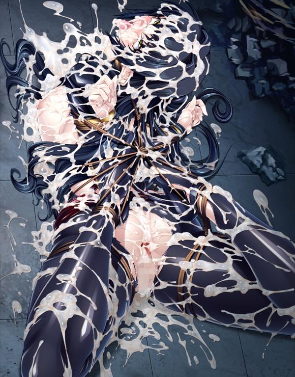1girls, after rape, after sex, ahe gao, annerose vajra, anus, ass, bondage, breasts, broken rape victim, bukkake, censored, clothing, cum, cum covered, cum everywhere, cum in ass, cum in mouth, cum inside, cum on arms, cum on ass, cum on body, cum on breasts, cum on clothes, cum on floor, cum on hair, cum on lower body, cum on thighs, cum on upper body, cum out nose, excessive cum, facial, female, femsub, fucked silly, hogtie, kagami, koutetsu no majo anneroze, large breasts, lilith-soft, pointy ears, pussy, slave, stockings