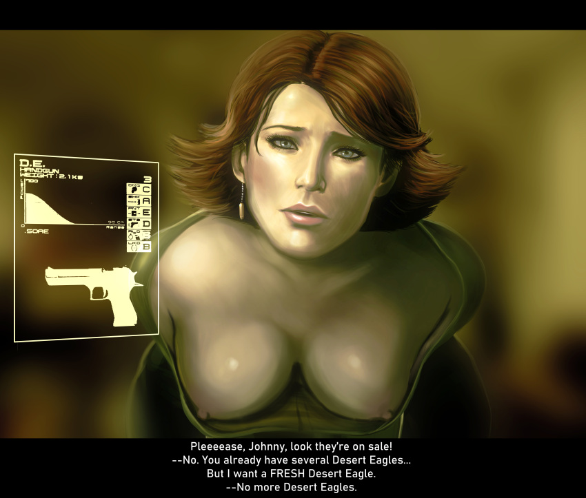 breasts jaguarart meryl_silverburgh metal_gear metal_gear_solid metal_gear_solid_4 nipples