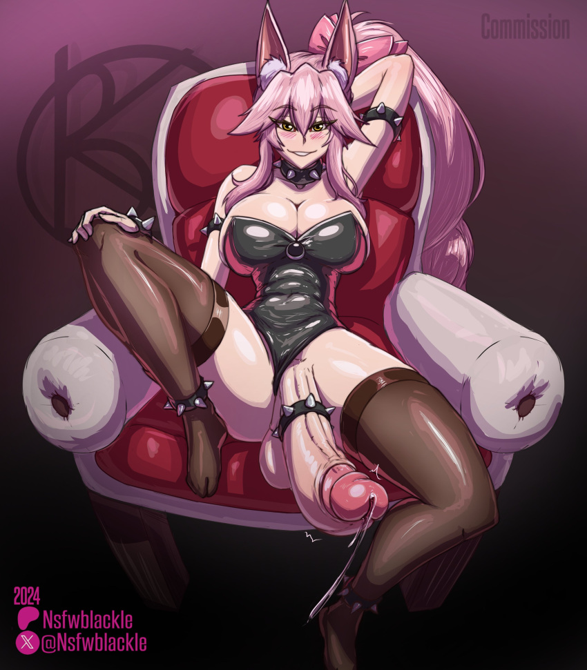 1futa 2024 balls big_balls big_breasts big_penis blush breasts bunny cat_ears clothed clothing cock_pointing_towards_viewer cock_ring comission erection fate_(series) feet futa_only futanari huge_cock human koyanskaya_(assassin) koyanskaya_(assassin_first_ascension) koyanskaya_(fate) leg_bang light-skinned_futanari light_skin long_hair nsfwblackle partially_clothed patreon_logo patreon_username penis penis_out pink_hair precum precum_drip sitting_on_throne smooth_balls solo spike_cock_ring spiked_bracelet spiked_cock_ring spiked_collar spikes stockings thighhighs throne trembling twitter_logo twitter_username veiny_penis yellow_eyes