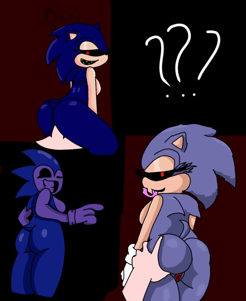 black_eyes blue_fur blush danielonsio_xd edit lord_x majin_sonic question_mark rule_63 sex sonic.exe sonic.exe_(character) sonic.exe_(creepypasta) tagme traced watermark