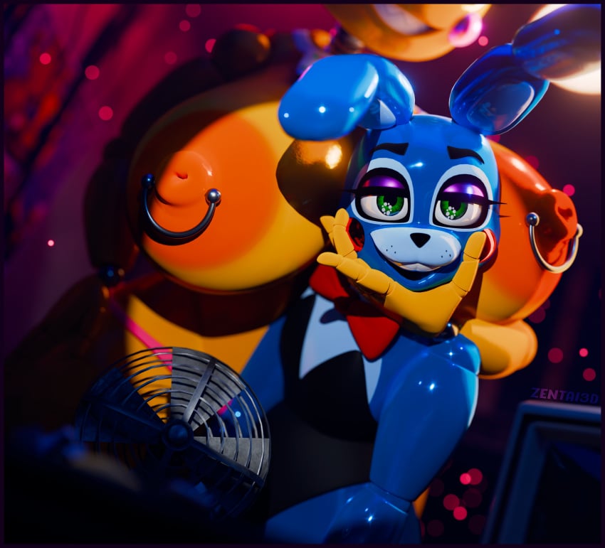 Toy Bonnie (Fnaf) Rule 34 Image