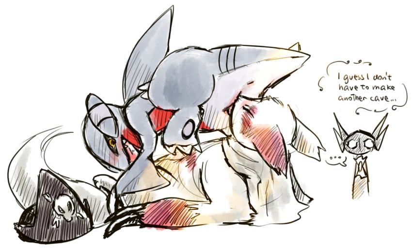 69 female gabite haychel male oral_sex pirate_hat pokémon_(species) pokemon pokemon_(species) sableye sex straight zangoose