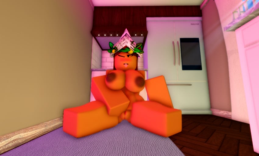 1girls 3d areola areolae ass big_breasts big_butt breasts fingering masturbating masturbation mistytwist nude on_floor pleasure pussy roblox robloxian self_upload sitting solo tagme