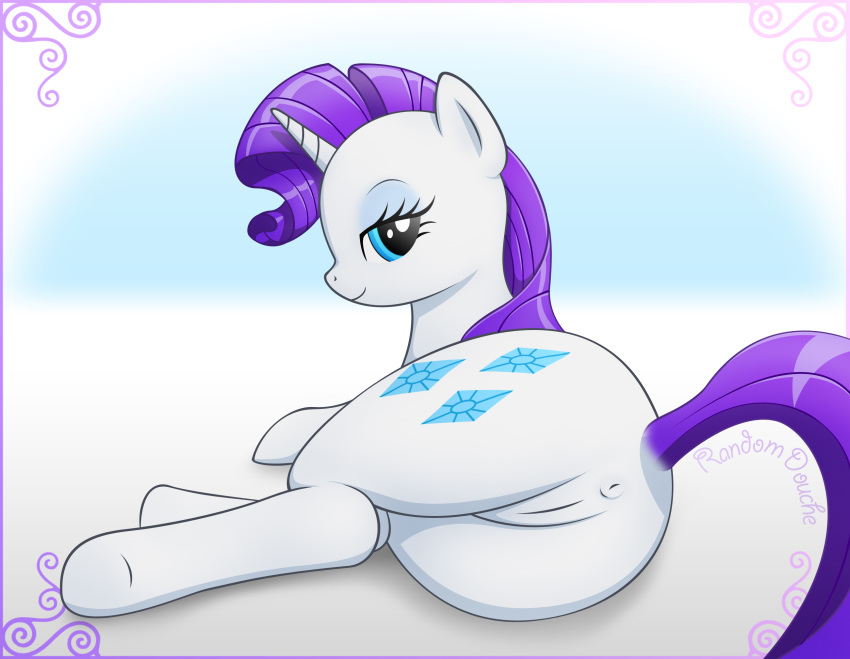 friendship_is_magic my_little_pony purple_hair randomdouche rarity_(mlp) smooth_skin tagme