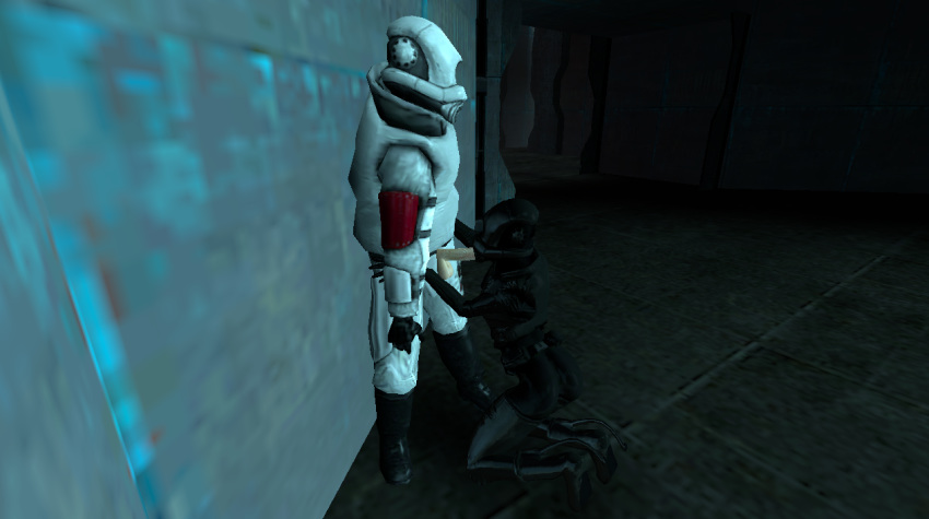 16:9 3d 3d_(artwork) armor backpage clothed clothed_sex clothing combine combine_assassin combine_elite combine_soldier duo female garry's_mod half-life half-life_2 helmet human humanoid indoors inside long_fall_boots male male/female oral oral_penetration oral_sex penetration penis transhuman valve