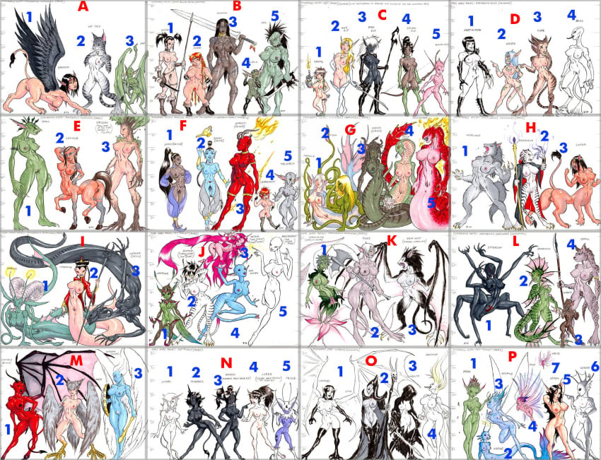 6+girls abs amazon angel anthro anus ass avian axe bald banshee bat_wings black_sclera blue_skin braided_ponytail braids breasts brown_skin catgirl centaur centauress chart curvy dark-skinned_female dark_elf dark_skin demon demon_girl djinni dryad dwarf dwarf_female elf elf_female english_text fairy female female_only gnoll gnome goblin goblin_female gorgon green_skin group harpy high_elf hooves horns huge_breasts human human_female imp isaac_j_horn kobold lamia large_breasts light-skinned_female light_skin litch long_tail lvl9drow medusa merfolk mermaid monster_girl multi_arm multi_leg multi_limb multiple_females multiple_girls muscular_female naga nightmare_waifu nude nymph orc orc_female pale_skin perky_breasts pixie polearm pubic_hair public_domain pussy red_skin salamander seraph shield siren size_difference sky_nymph small_breasts spade_tail spear spider_girl spriggan sprite sproutling staff succubus sword sylfid tattoos taur trixie troll uncensored undine unicorn vagina vampire very_long_tail weapon werewolf white_background white_sclera white_skin wide_hips wings wraith