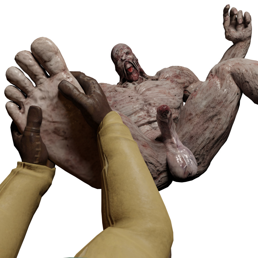 feet foot_fetish male_only nemesis nemesis_(resident_evil) resident_evil