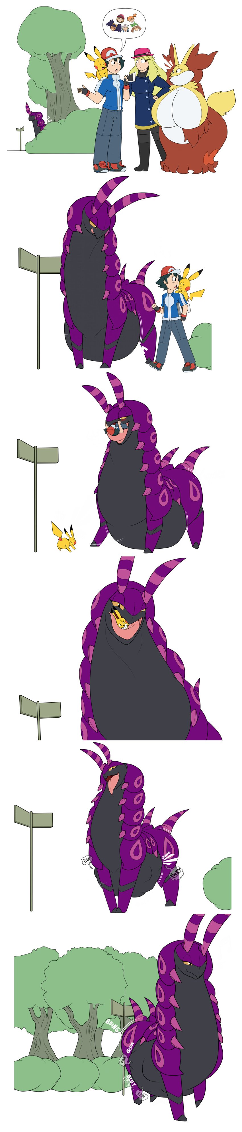 2boys antennae anthro arthropod belly belly_bulge big_ass big_belly big_butt blush boing bouncing_ass breasts bulge dawn_(pokemon) delphox digestion digestion_noises digital_media_(artwork) fat_ass fat_belly fat_female fatal_vore female female_pred female_prey feral feral_pred huge_breasts human human_prey iris_(pokemon) kasumi_(pokemon) male male_prey may_(pokemon) may_(pokemon_emerald) muffled multiple_girls multiple_prey musical_note oral_vore original_character pakaproductions pandora_(pakaproductions) pikachu pokemon pokemon_(species) pokemon_pred post_vore quadruped rumbling_stomach satisfied satoshi_(pokemon) scolipede screaming screaming_for_help sentinelwinder sequence serena_(pokemon) smile smug stomach_bulge stomach_noises swallowing tongue tongue_out transparent_background unwilling_prey unwilling_vore vore weight_gain