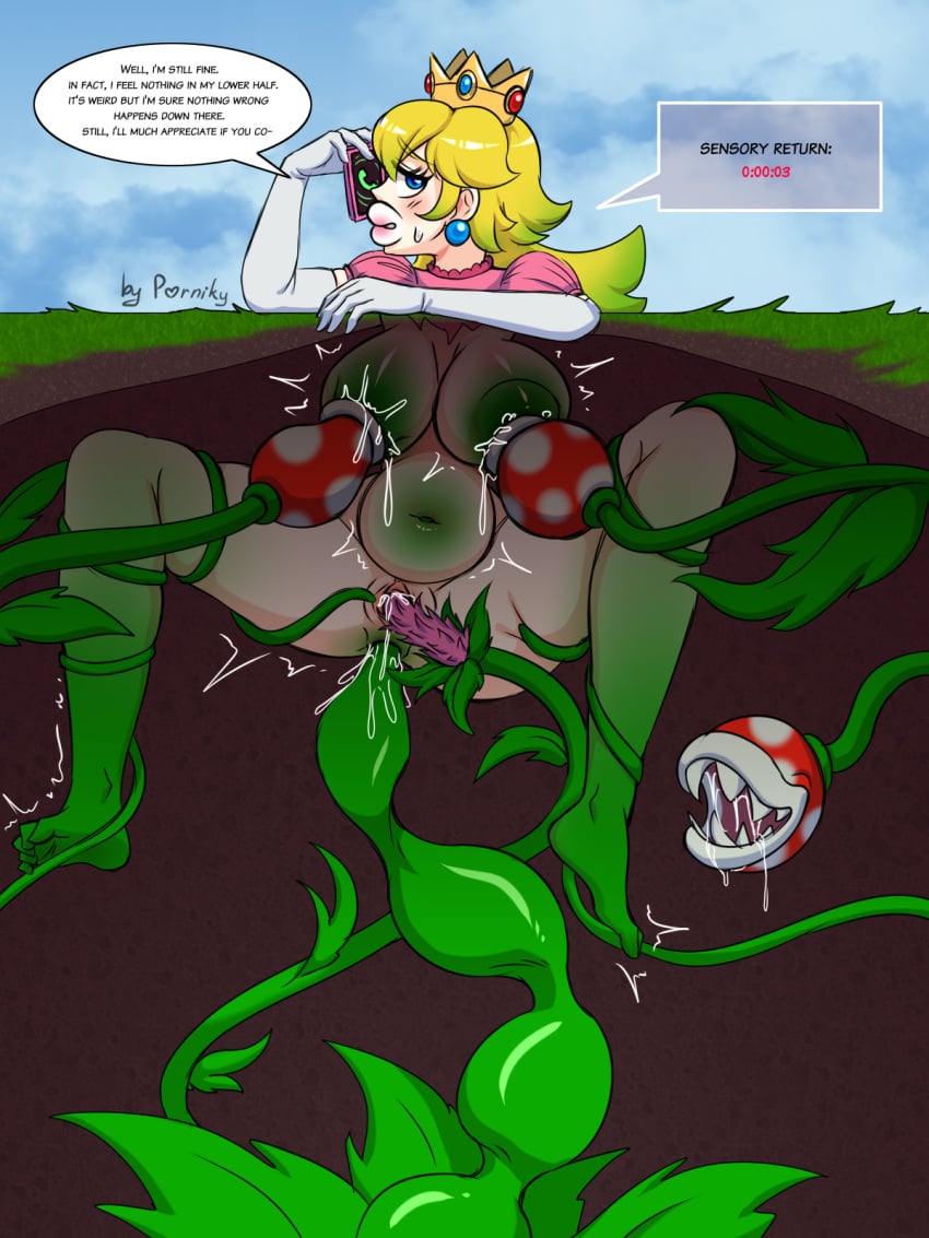 1girls anal ass_expansion blonde_hair blue_eyes blush bra breast_expansion breasts double_penetration female green_tentacles hair_color_change inflation interspecies kankaku_shadan lip_expansion long_hair mario_(series) masturbation mid-transformation panties penetration piranha_plant plant plant_girl plant_transformation porniky princess_peach pussy restrained ripped_clothing sensory_deprivation sex sharp_teeth spread_legs stuck_in_floor stuck_in_ground stuck_in_hole tentacle_bulge tentacle_pit tentacle_sex thick_thighs thigh_expansion transformation unaware unawareacles underwear vaginal_penetration wide_hips