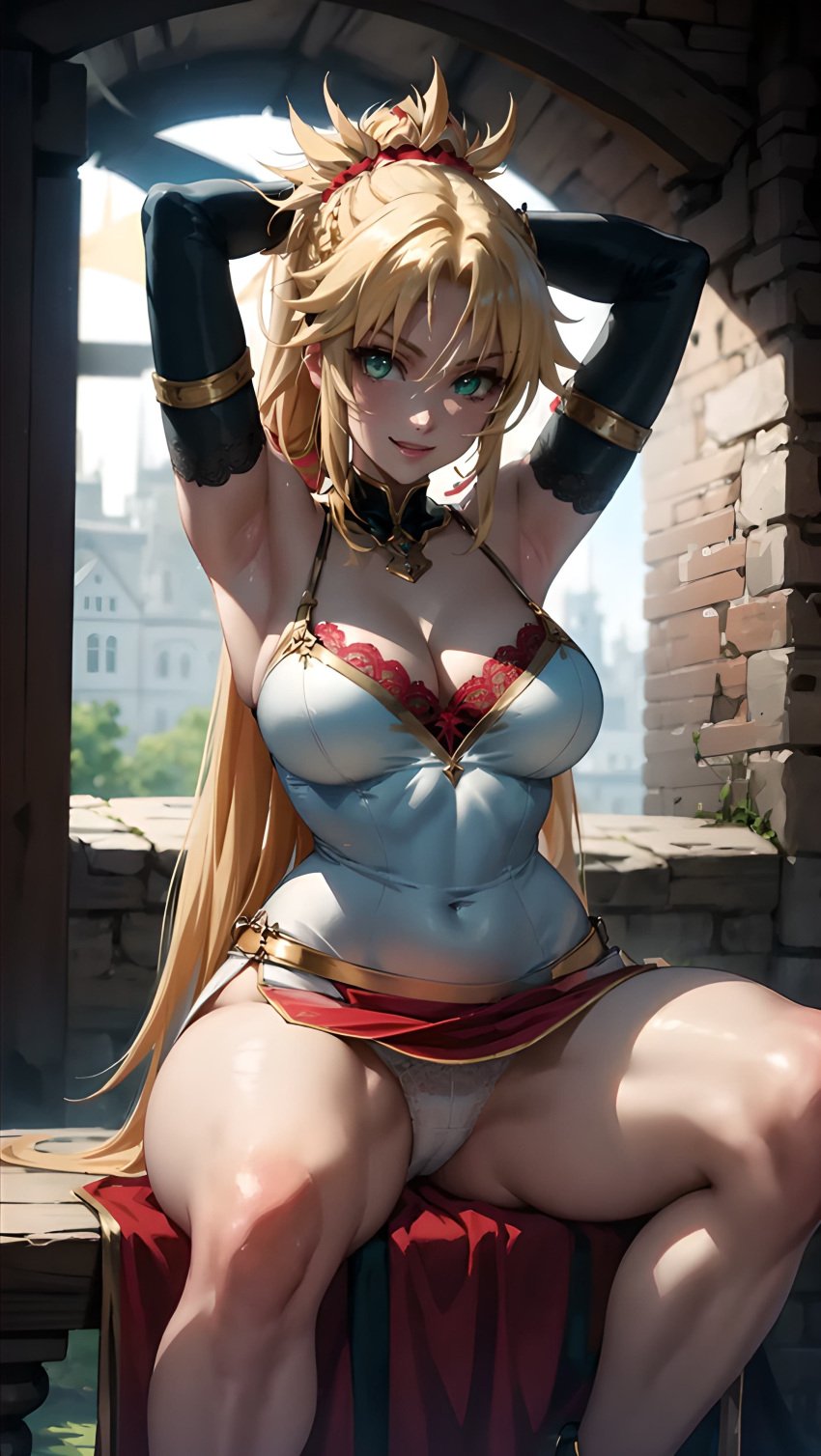 ai_generated fate/grand_order fate_(series) mordred_(fate) mordred_(fate/apocrypha) sexy_waifus tagme