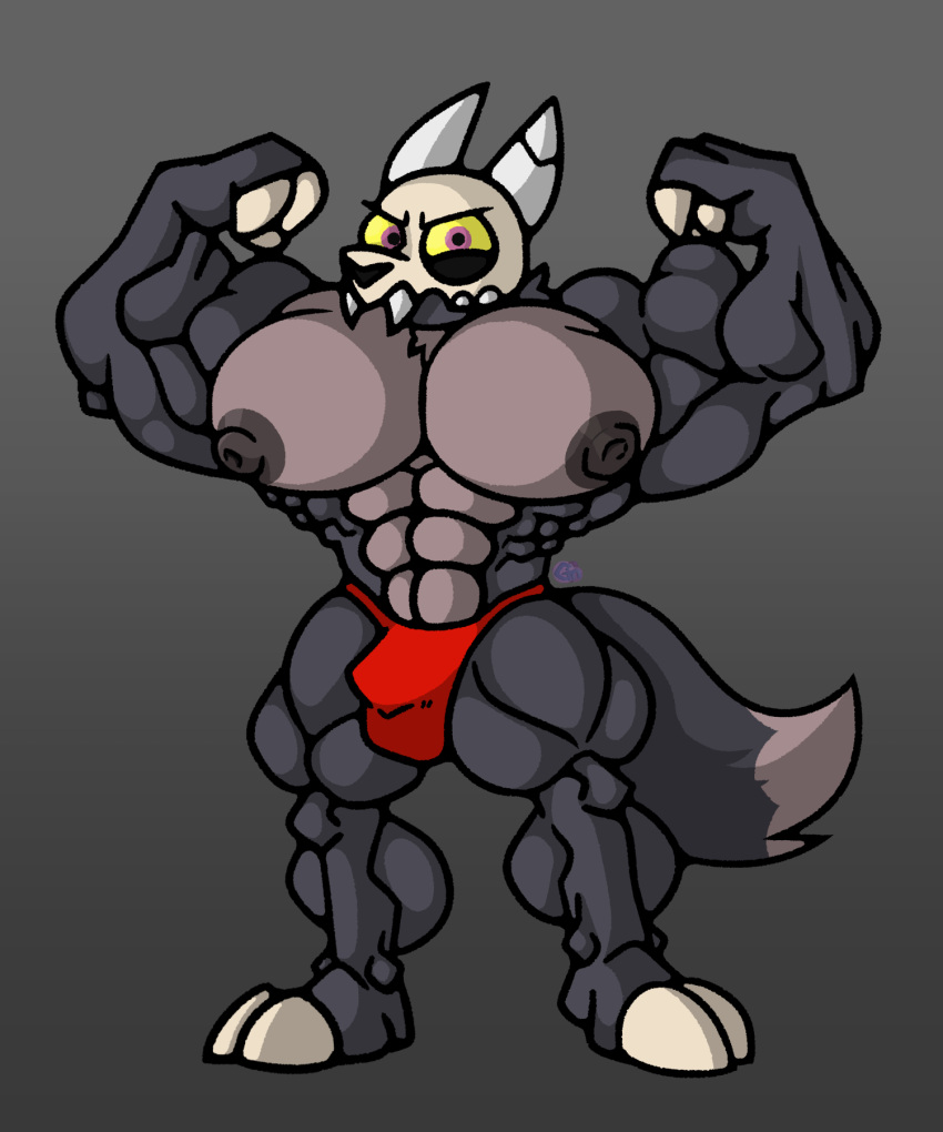 abs bara bare_arms bare_breasts bare_legs bare_shoulders bare_thighs barefoot biceps black_fur bulge character claws flexing flexing_arms flexing_bicep flexing_both_biceps flexing_muscles fur furry furry_only gin98 hooves horn horns huge_abs huge_pecs huge_thighs king king_clawthorne looking_at_viewer male massive_biceps massive_hips massive_muscles massive_thighs muscular musk musky nipples pecs red_underwear six_pack size_difference skull sweaty tail the_owl_house thighs toes underwear underwear_bulge underwear_only vein veiny veiny_muscles yellow_eyes