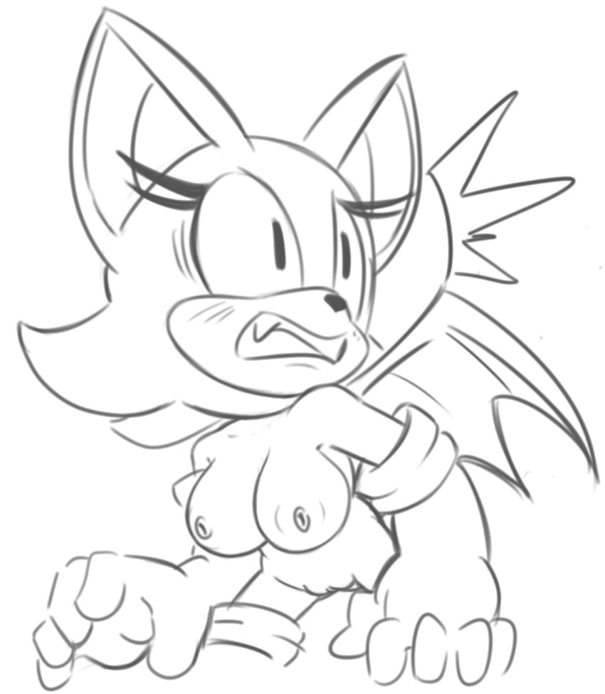 breasts ninoeros ninozap0 pussy rouge_the_bat sonic_(series) tagme