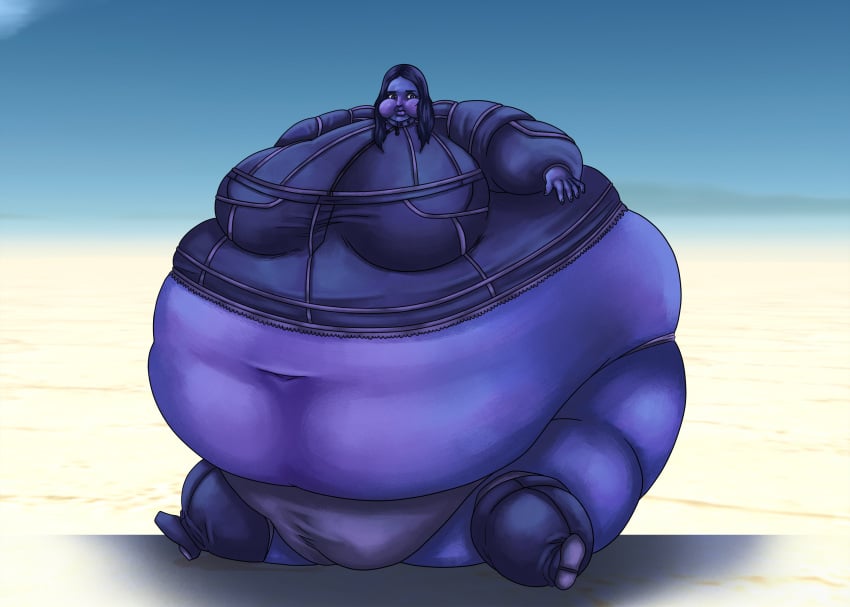 bellyexpansion blueberry blueberryexpansion blueberryinflation buttexpansion chiakitachibana expansion fat immobileexpansion inflation initforthepics shin_megami_tensei