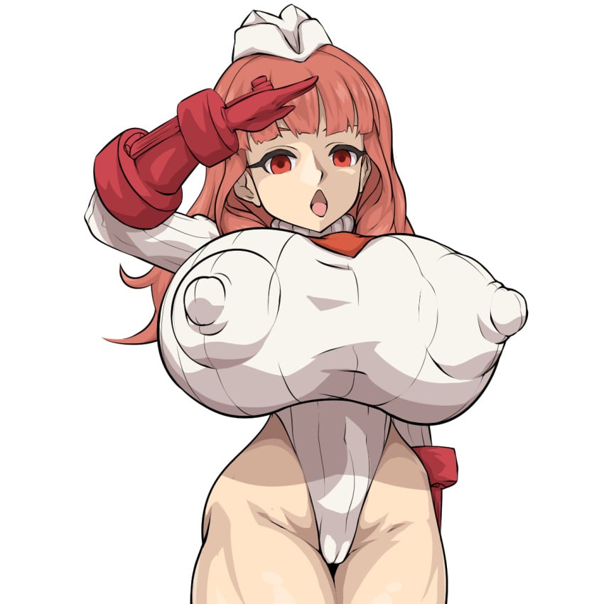 areola areolae big_areola big_areolae big_breasts big_nipples bimbo breasts cammy_white_(cosplay) celica_(fire_emblem) cosplay fire_emblem fire_emblem_echoes:_shadows_of_valentia gigantic_areola gigantic_areolae gigantic_breasts gigantic_nipples highleg highleg_leotard hips huge_areola huge_areolae huge_breasts huge_nipples hyper_breasts large_areolae large_breasts large_nipples leotard looking_at_viewer massive_breasts milf nipple_bulge nipples nipples_visible_through_clothing orange_hair puffy_areola puffy_areolae puffy_nipples quarter_(quarter_r18) salute saluting street_fighter