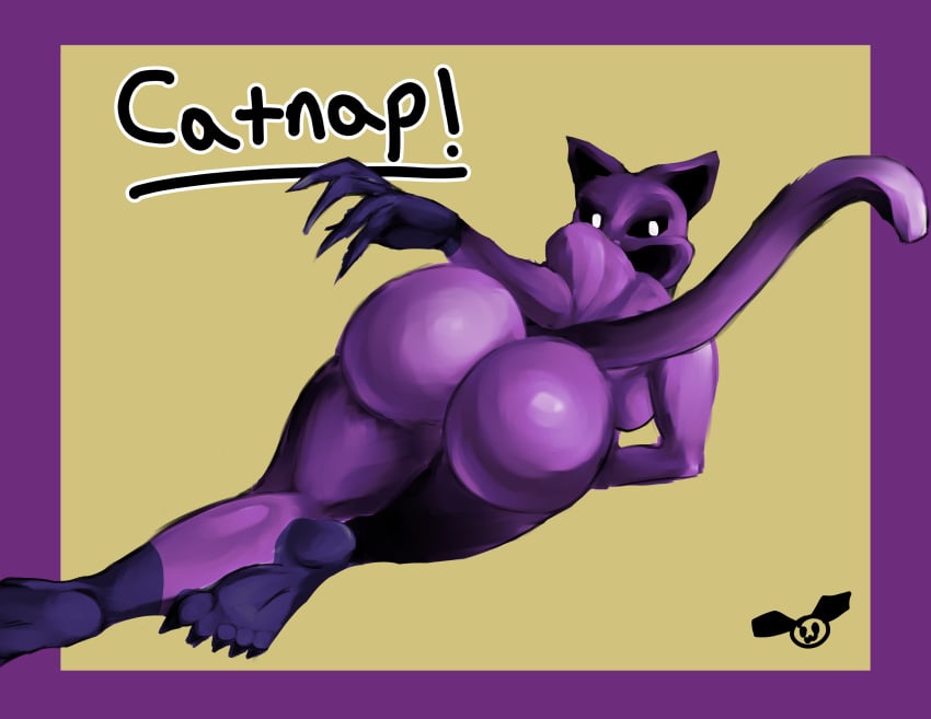 1girls 2024 2d 2d_(artwork) 2d_artwork anthro anthro_on_anthro anthro_only beepboopstv_(artist) big_ass big_butt cat_ears cat_tail catnap_(poppy_playtime) claws creepy critters_(poppy_playtime) empty_mouth feline female female_only furry_only mob_entertainment no_humans poppy_playtime poppy_playtime_(chapter_3) purple_body purple_fur rule_63 sex smiling_critters tagme tail