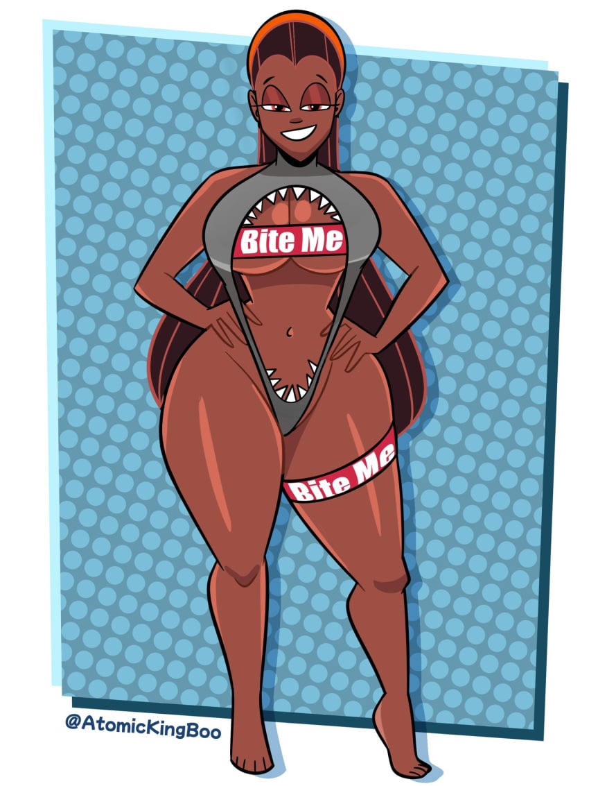 1girls artist_name ass athletic athletic_female atomickingboo big_ass big_breasts big_butt bottom_heavy breasts brown-skinned_female brown_body brown_hair brown_skin busty curvaceous curvy curvy_figure dark-skinned_female dark_hair dark_skin digital_drawing_(artwork) digital_media_(artwork) eyebrows eyelashes eyes female female_focus female_only fit fit_female hair hips hourglass_figure huge_ass huge_breasts human large_ass large_breasts legs lips long_hair mature mature_female original original_character shaylynn_summer thick thick_hips thick_legs thick_thighs thighs voluptuous waist wide_hips