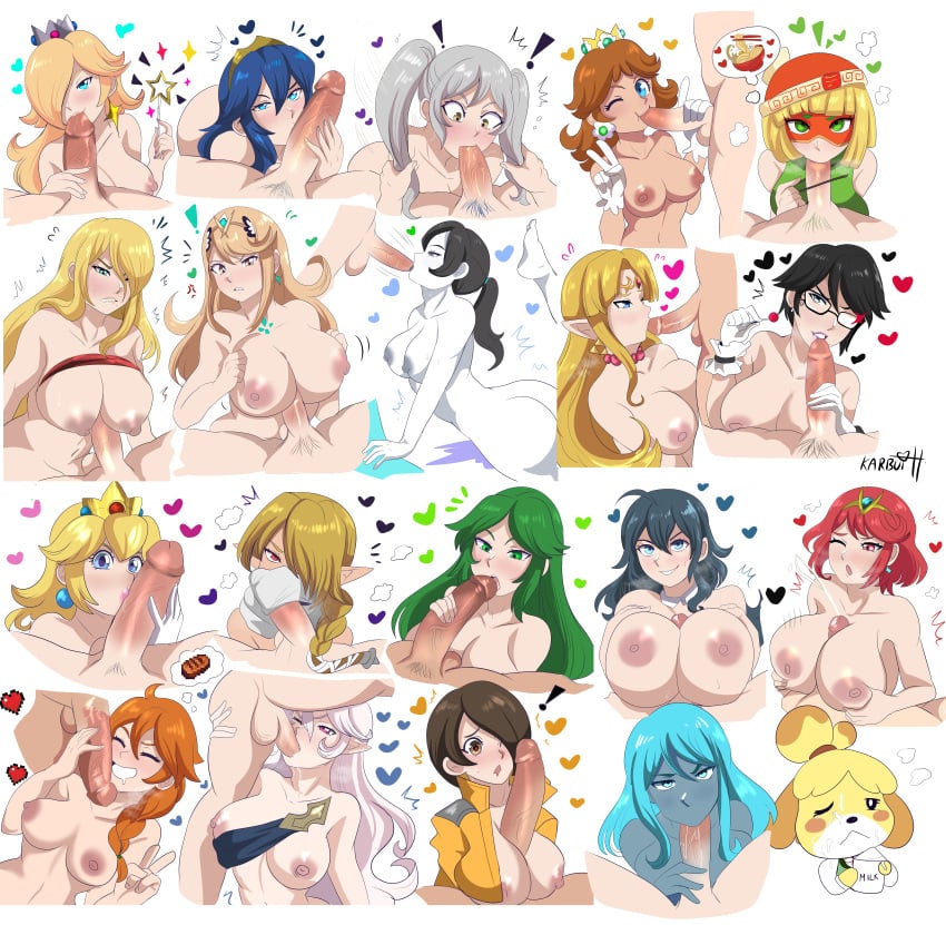 19boys 20girls 6+boys 6+girls a_link_between_worlds absurd_res alex_(minecraft) animal_crossing areolae arms_(game) ass bayonetta bayonetta_(character) bayonetta_2 black_hair blonde_hair blowjob blue_eyes blue_hair breasts byleth_(fire_emblem) byleth_(fire_emblem)_(female) cleavage collage company_connection core_crystal corrin_(fire_emblem) corrin_(fire_emblem)_(female) crossover dark_samus fellatio fellatio_under_mask female fire_emblem fire_emblem:_three_houses fire_emblem_awakening fire_emblem_fates glasses grey_skin group_sex hair_pull heart highres huge_breasts isabelle_(animal_crossing) karbuitt kid_icarus large_breasts light-skinned_female light-skinned_male light_skin long_hair lucina_(fire_emblem) mario_(series) metroid mii mii_gunner mii_gunner_(smash_ultimate) min_min_(arms) minecraft multiple_girls mythra nintendo nipples ocarina_of_time oral orange_hair paizuri palutena penis princess_daisy princess_peach princess_rosalina princess_zelda pubic_hair pyra red_eyes red_hair robin_(fire_emblem) robin_(fire_emblem)_(female) samus_aran sex sheik short_hair simple_background smile super_smash_bros. super_smash_bros._ultimate testicles the_legend_of_zelda twintails uncensored white_background wii_fit wii_fit_trainer xenoblade_(series) xenoblade_chronicles_2 zelda_(a_link_between_worlds) zero_suit_dark_samus