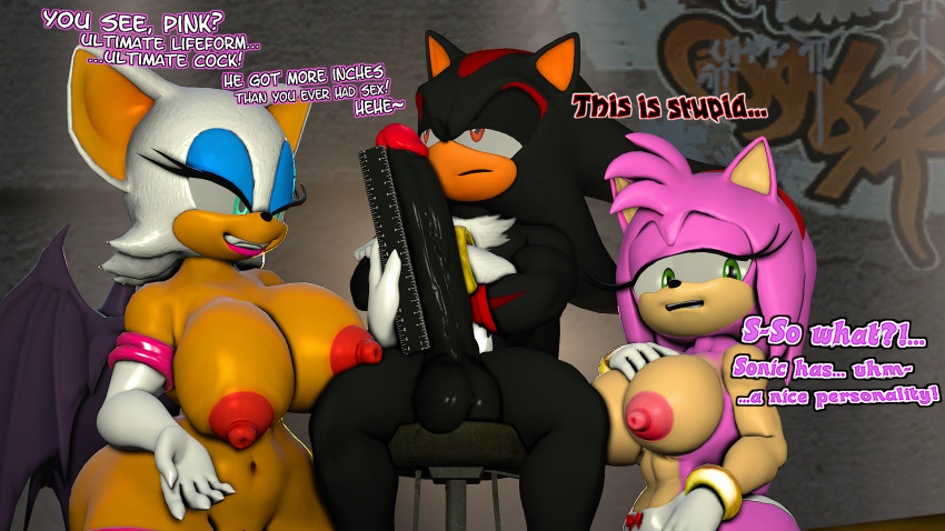 3d 3d_model amy_rose big_penis dialogue huge_cock male/female measuring measuring_penis mobian mobian_(species) mobian_bat naked naked_male nude nude_male outdoors outside rouge_the_bat sarah_dellen sarahdellen sega sfm shadow shadow_the_hedgehog sonic_(series) sonic_adventure_2 sonic_the_hedgehog_(series) source_filmmaker straight