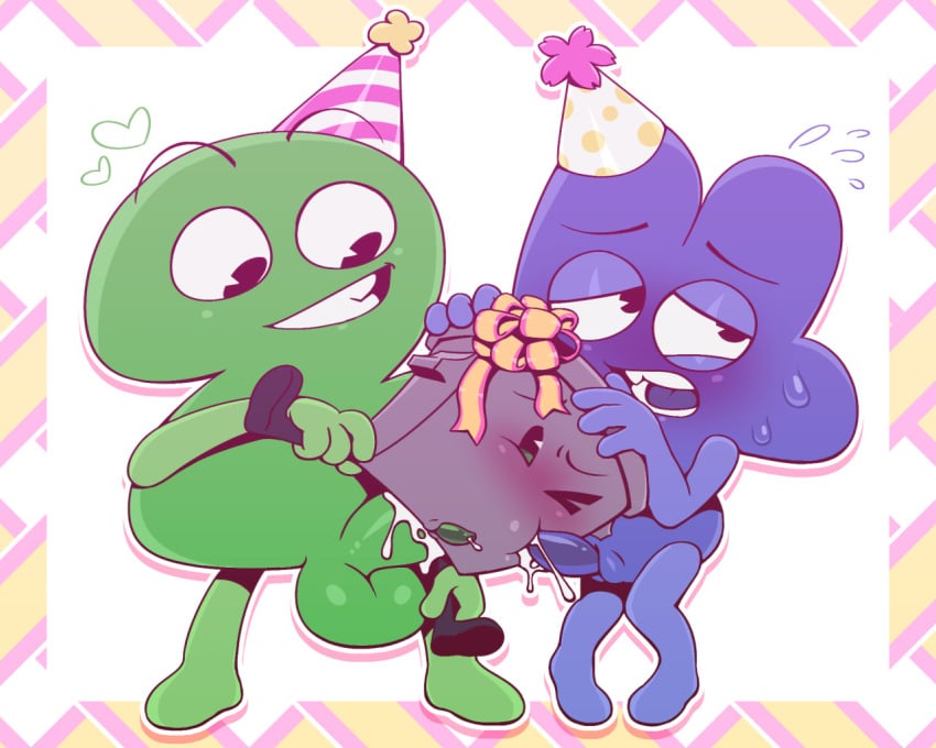 algebralien battle_for_bfdi battle_for_dream_island bfb big_balls birthday birthday_sex blush cumming_in_mouth cumming_inside cuntboy cuntboy_sans_balls four_(bfb) furaffinity furaffinity_link gay herm hermaphrodite intersex interspecies male maleherm multi_genitalia object_show object_shows penis picaipii picaipii_(character) pussy the_power_of_two tpot two_(tpot)