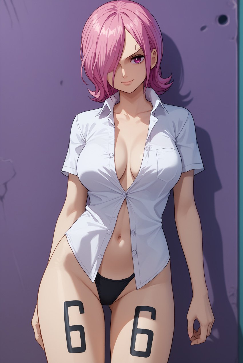 ai_generated female female_only navel one_piece robinlover tagme vinsmoke_reiju