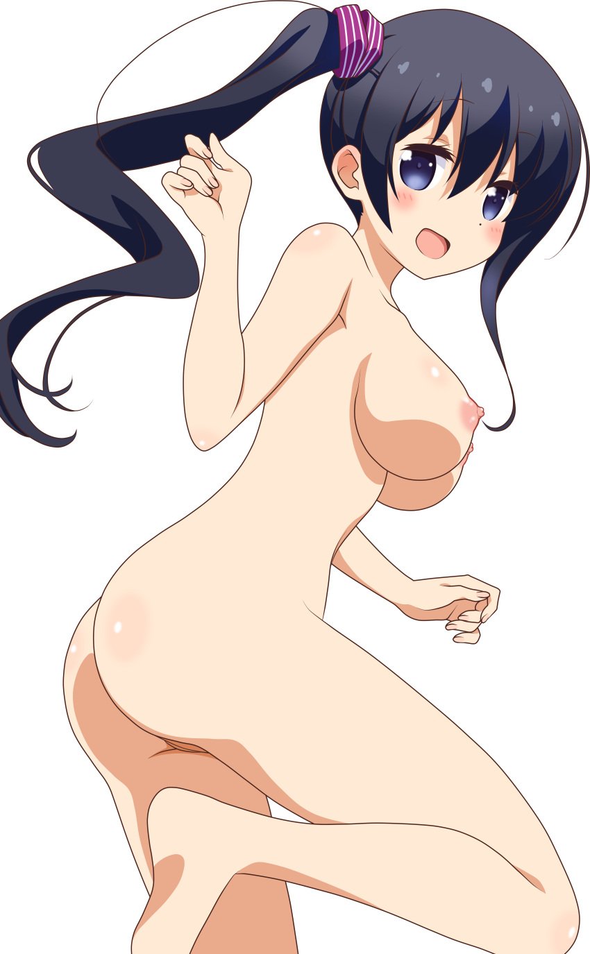 ass breast_hold cleavage feet hannen_hiroe naked nipples photoshop pussy shouji_shou slow_start swimsuits transparent_png uncensored vector_trace