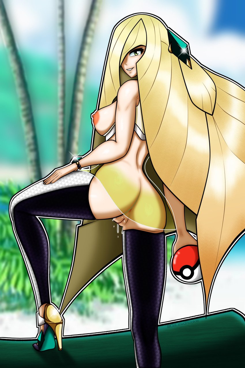 1girls lusamine_(pokemon) nintendo pokemon pokemon_sm rookie115 tagme