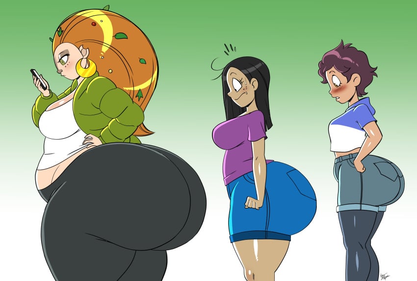 aeolus06 ass ass_awe ass_envy big_ass butt_envy disney gigantic_ass huge_ass hyper hyper_breasts luz_noceda mebh_og_mactire nickelodeon ronnie_anne_santiago tagme the_loud_house the_owl_house thicc-verse wolfwalkers