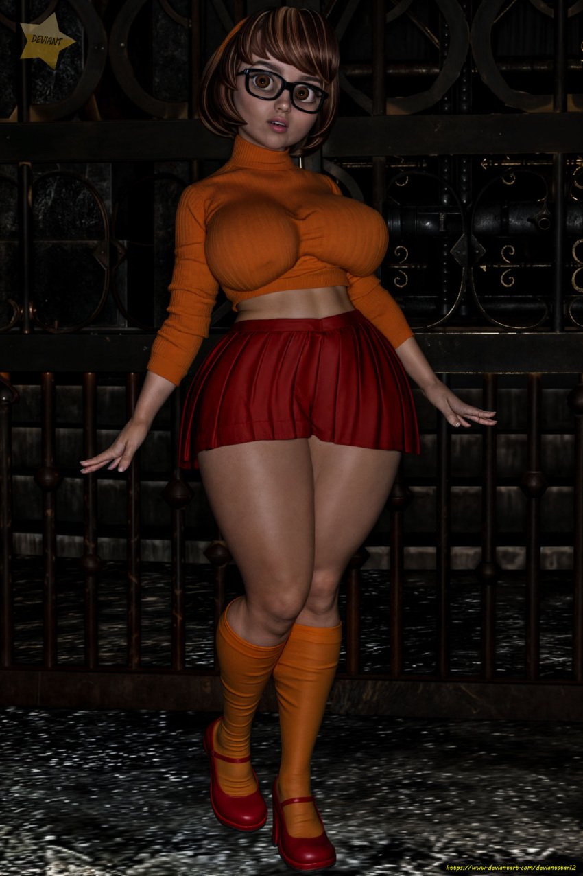 1girls 3d big_breasts breasts bust busty chest curvaceous curvy curvy_figure deviantstar12 female female_focus high_heels hips hourglass_figure huge_breasts human large_breasts legs light-skinned_female light_skin lips mature mature_female scooby-doo signature text thick thick_legs thick_thighs thighs velma_dinkley voluptuous waist warner_brothers wide_hips