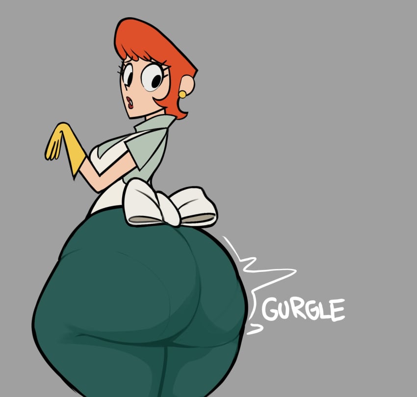 1girls about_to_fart ass ass_bigger_than_head ass_focus big_ass big_butt big_thighs cartoon_network dexter&#039;s_laboratory dexter&#039;s_mom dumpy female female_only gurgling_noise huge_ass huge_butt huge_thighs imminent_fart large_ass large_butt lolotron6 looking_back massive_ass massive_butt massive_hips massive_thighs milf mommy mother pear-shaped_figure ready_to_fart red_eyes wide_ass wide_hips