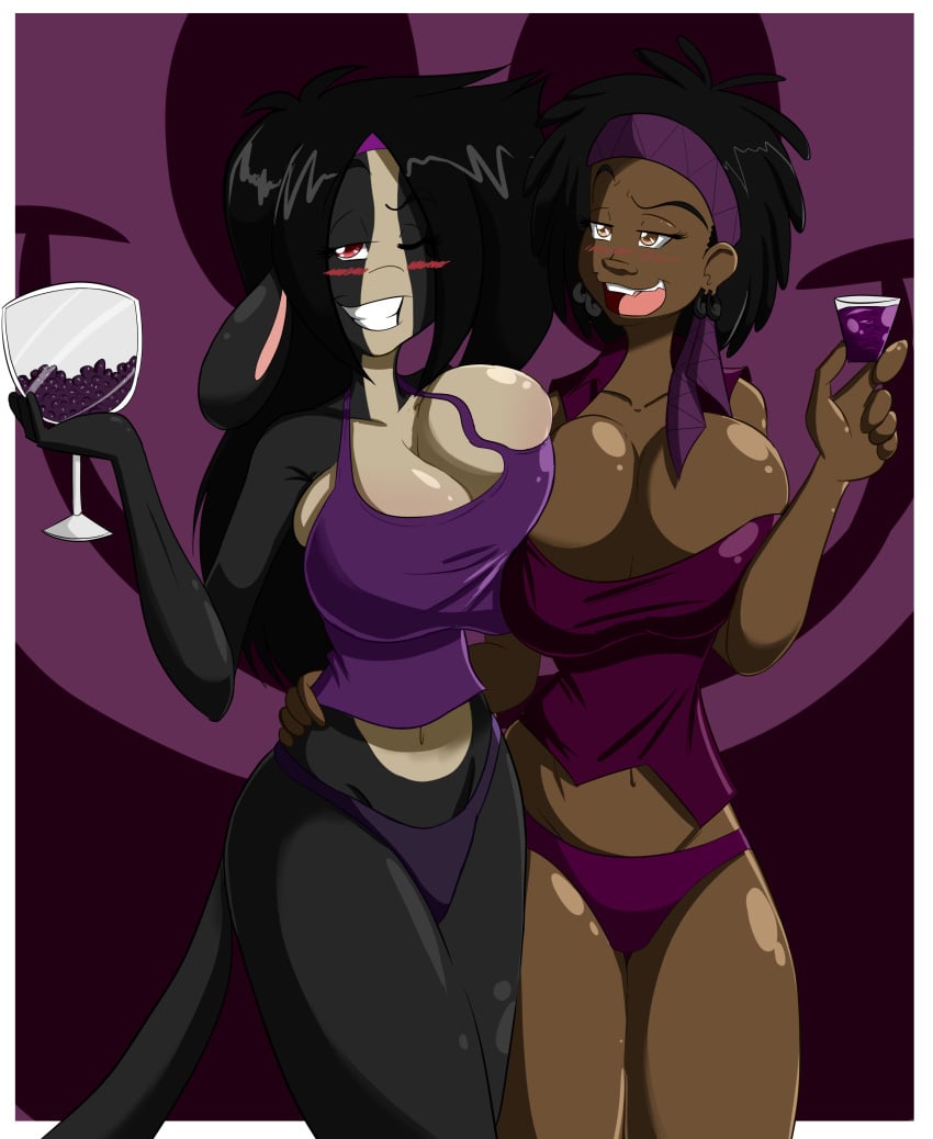 anthro blacksen dark-skinned_female dark_skin female furry jerikah_hunter rachel short_hair