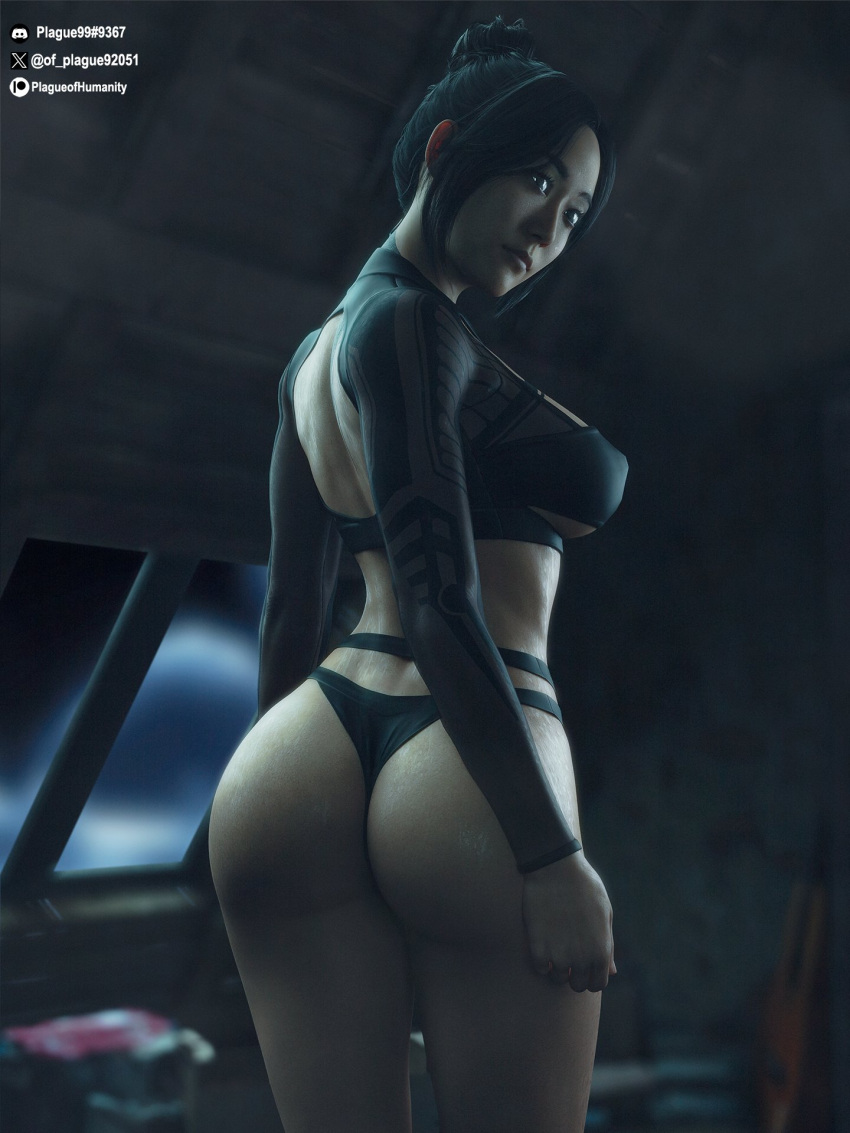 1girls 3d alternate_version_available asian asian_female ass big_ass big_breasts bottom_heavy breasts bust busty chest curvaceous curvy curvy_figure dani_nakamura dat_ass female female_focus female_only hips hourglass_figure huge_ass huge_breasts karen_fukuhara krafton large_ass large_breasts legs light-skinned_female light_skin lips mature mature_female plague_of_humanity_(artist) slim_waist solo striking_distance_studios the_callisto_protocol thick thick_hips thick_legs thick_thighs thighs top_heavy video_game_character voluptuous waist wide_hips