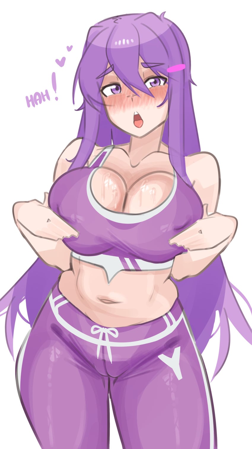 Yuri (Doki Doki Literature Club) Rule 34 Image