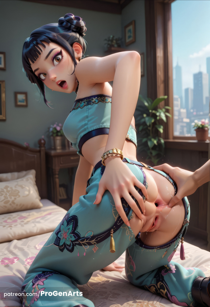 Zoey (Kpop Demon Hunters) Rule 34 Image