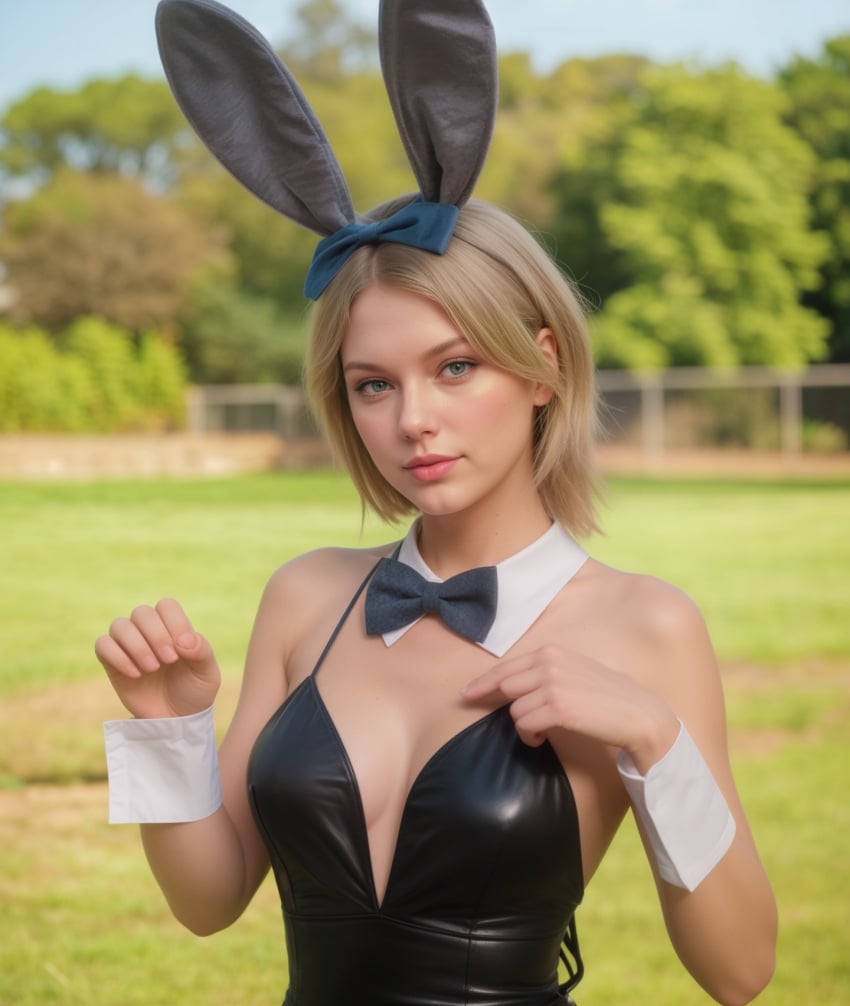 1girls ai_generated bunny_ears celebrity female playboy_bunny real_person tagme taylor_swift